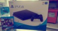 PLAYSTATION 4 SLIM HD 1TB + CONTROLE + JOGOS PES 2017